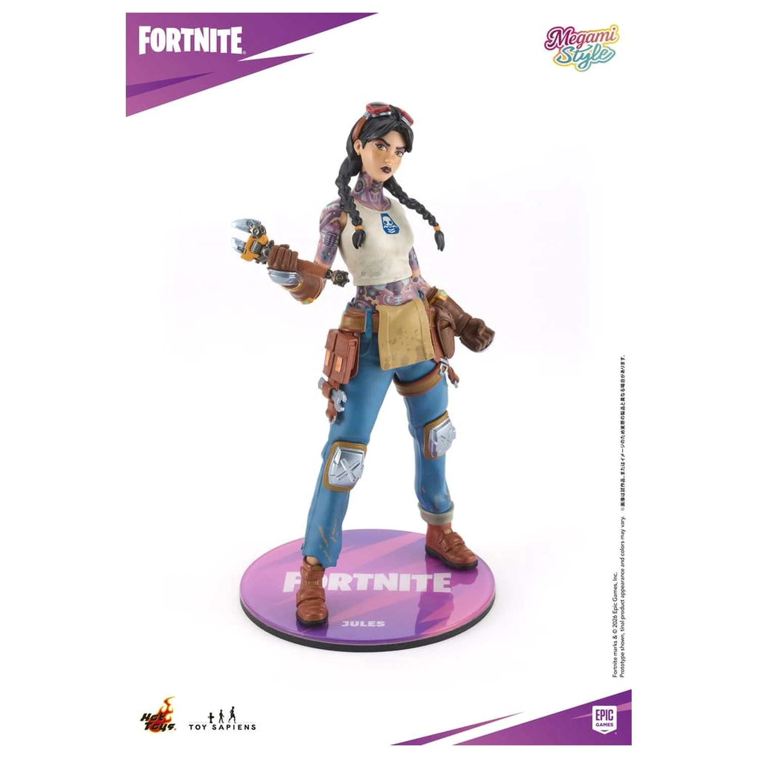 Fortnite Megami Style PVC figurica 1/9 Jules 22 cm fotografija izdelka