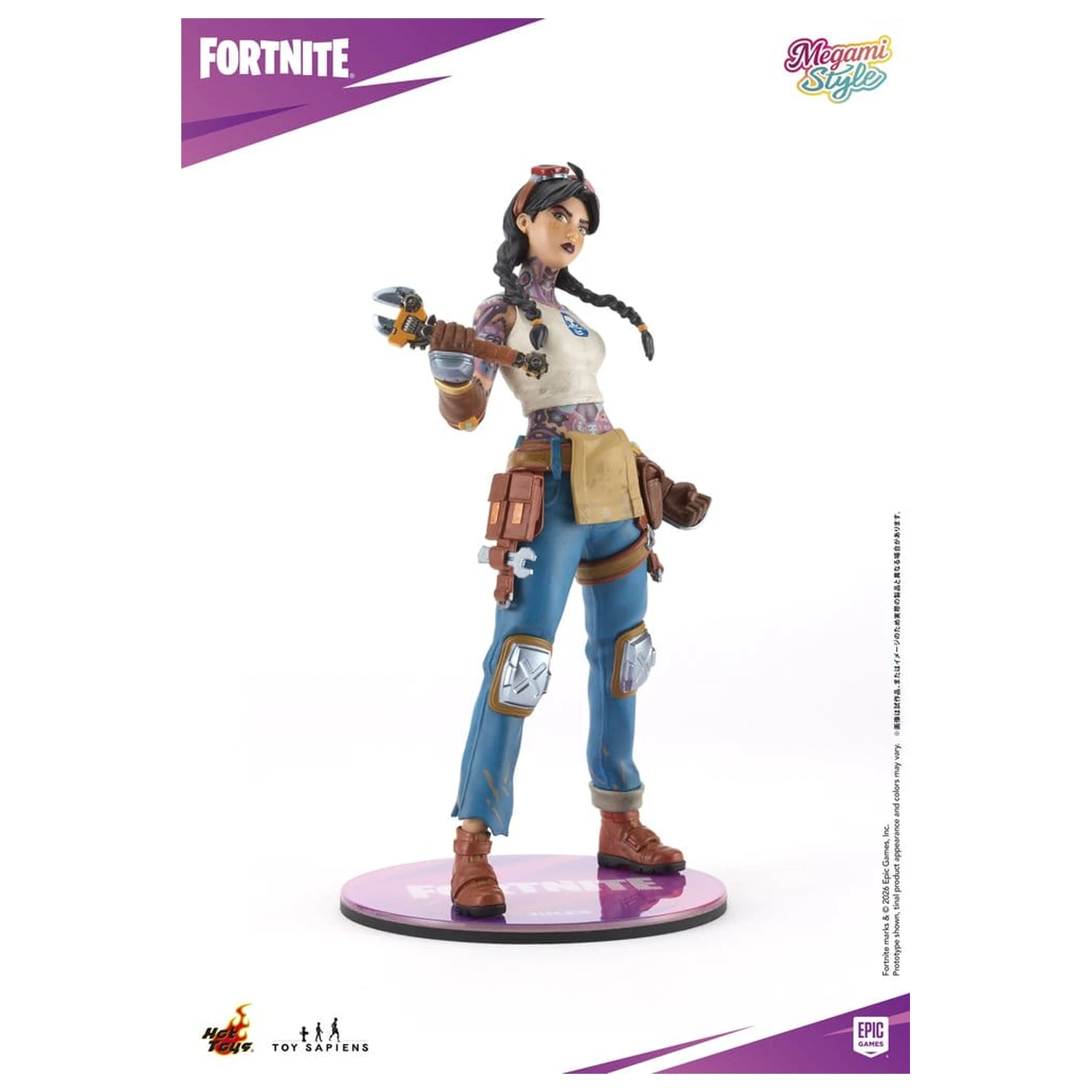 Fortnite Megami Style PVC figurica 1/9 Jules 22 cm fotografija izdelka