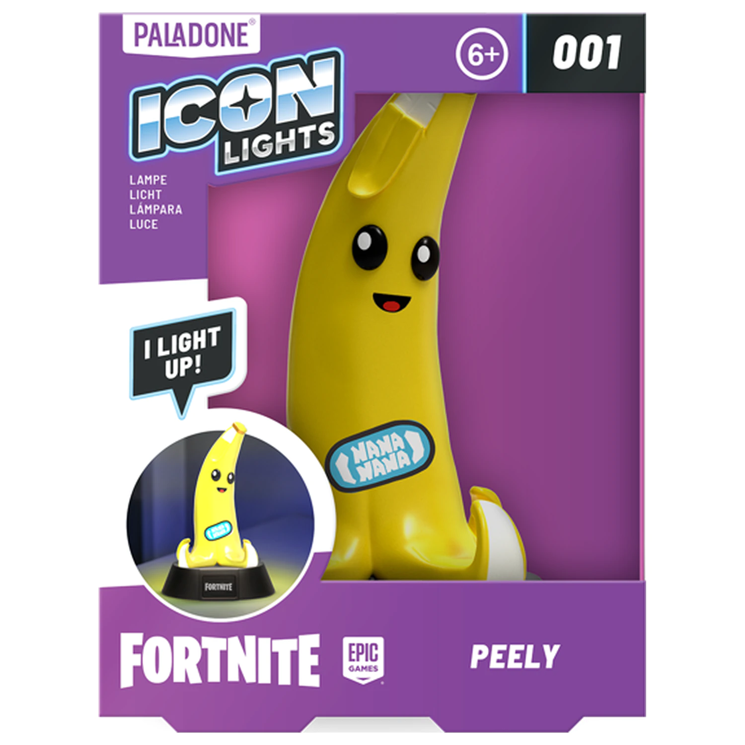 FORTNITE Peely Icon svetilka 11 cm fotografija izdelka