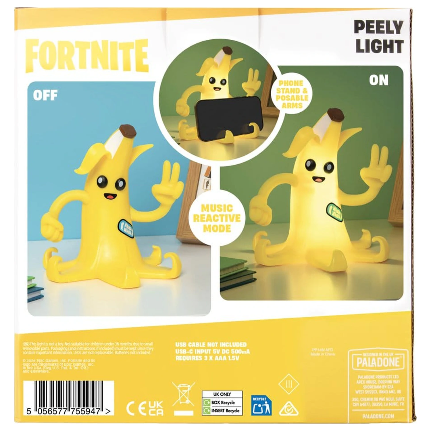 Fortnite Svetleč Peely 20 cm fotografija izdelka