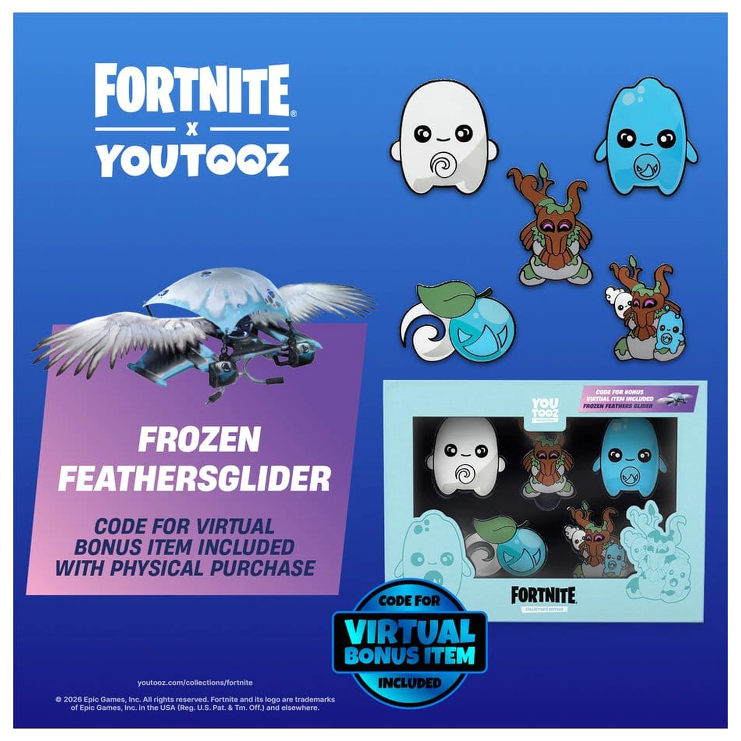 Fortnite priponka 5-pak Sprite komplet 5 cm fotografija izdelka