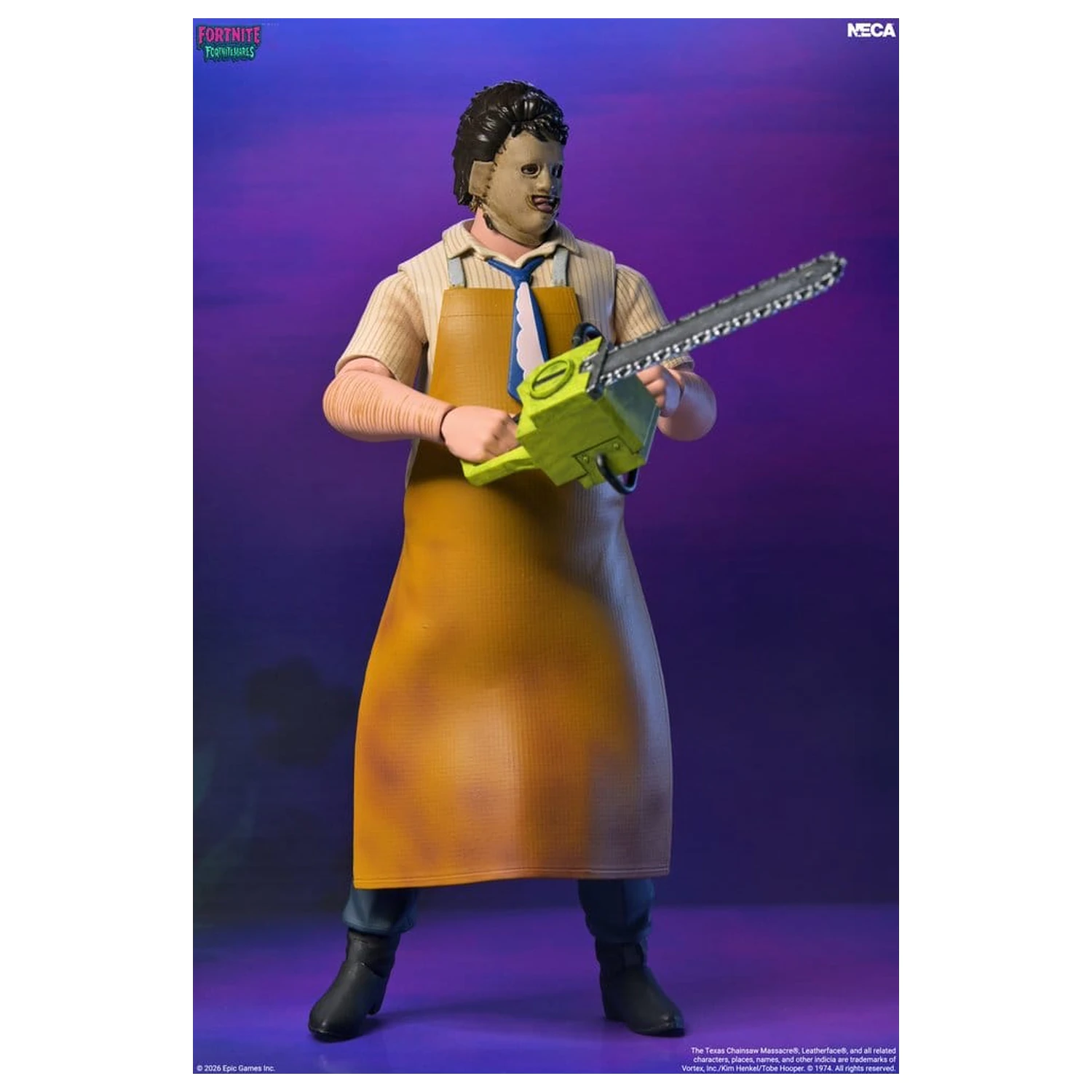 Fortnite/Texas Chainsaw Massacre Fortnitemares akcijska figura Leatherface 18 cm fotografija izdelka