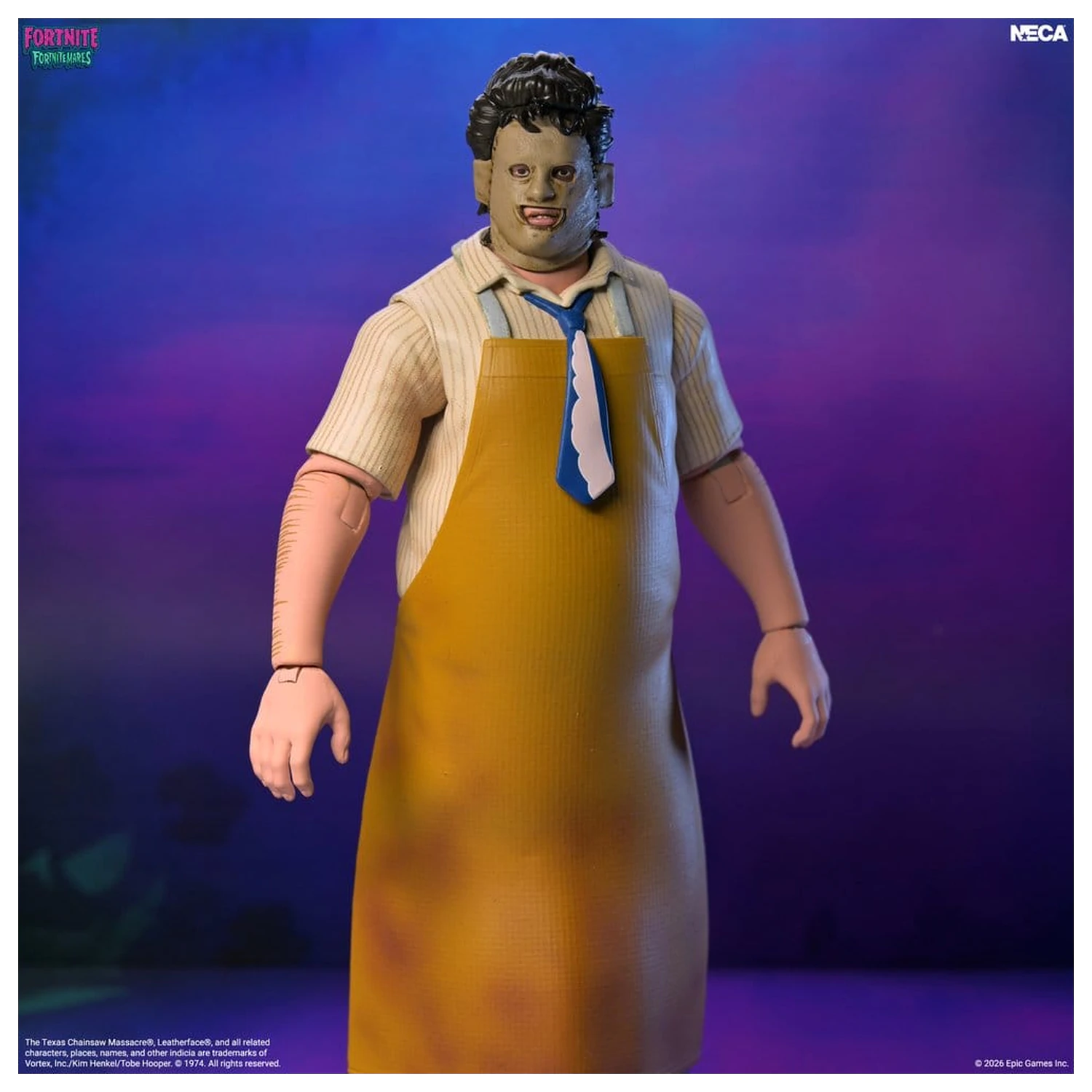 Fortnite/Texas Chainsaw Massacre Fortnitemares akcijska figura Leatherface 18 cm fotografija izdelka