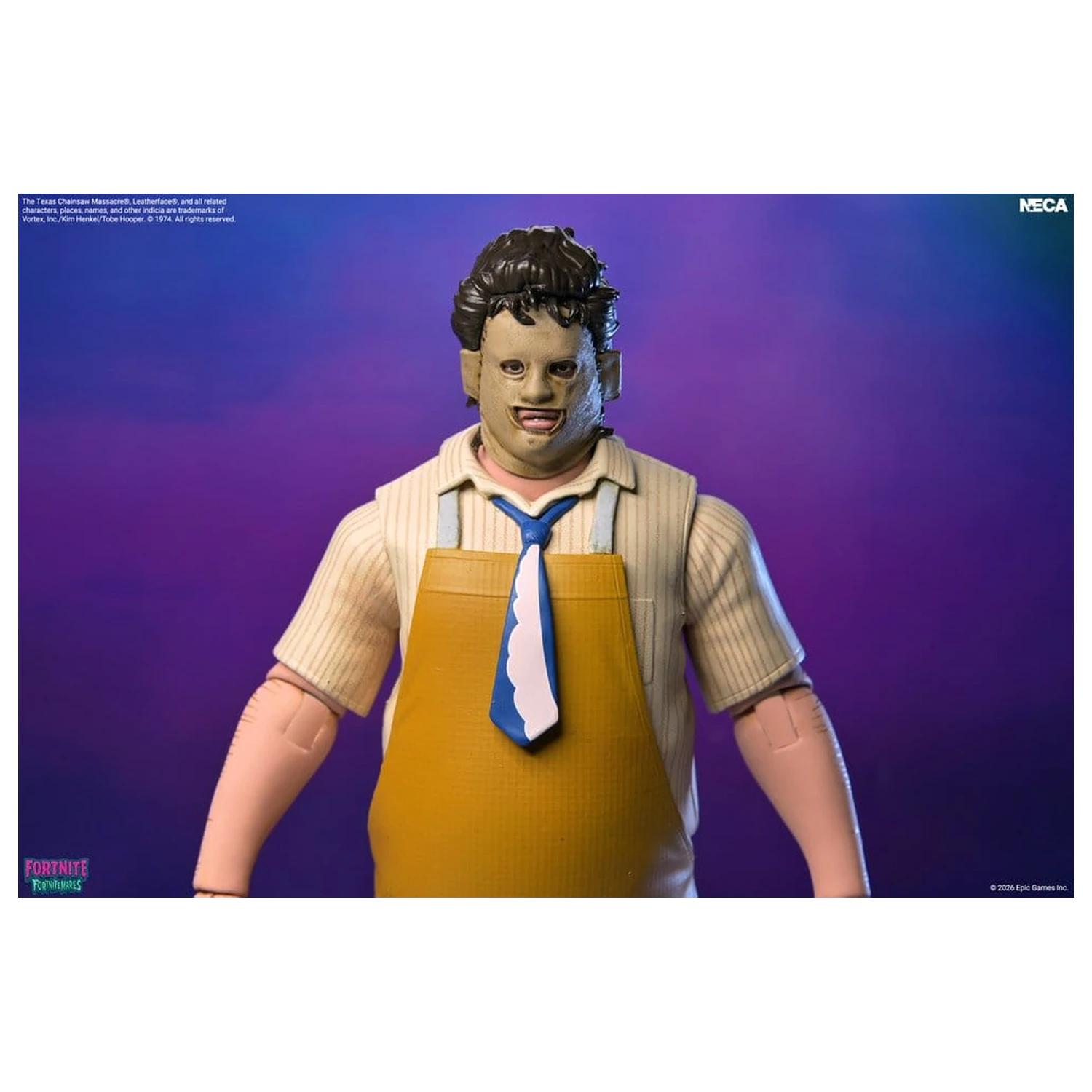 Fortnite/Texas Chainsaw Massacre Fortnitemares akcijska figura Leatherface 18 cm fotografija izdelka