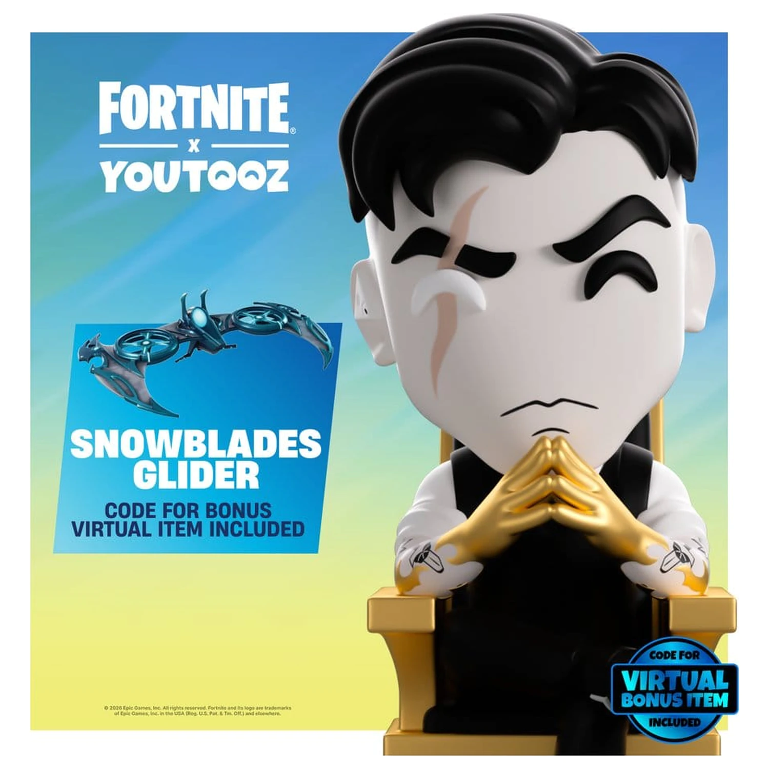 Fortnite vinilna figura Midas 10 cm fotografija izdelka