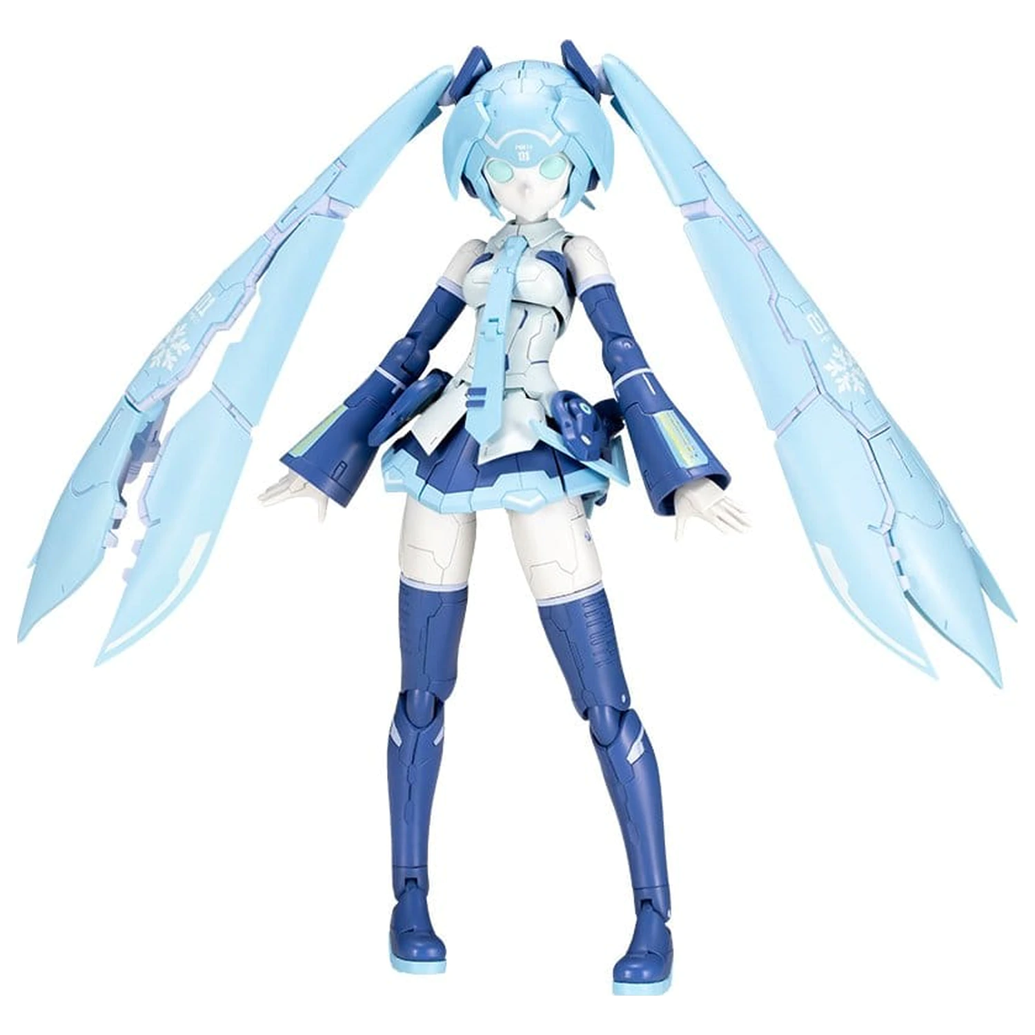 Frame Arms Komplet plastičnega modela 1/100 Frame Artist Snow Miku 16 cm fotografija izdelka