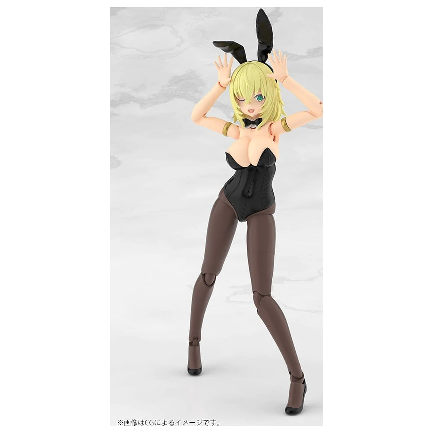Frame Arms Girl plastični model Durga Bunny Style 18 cm fotografija izdelka