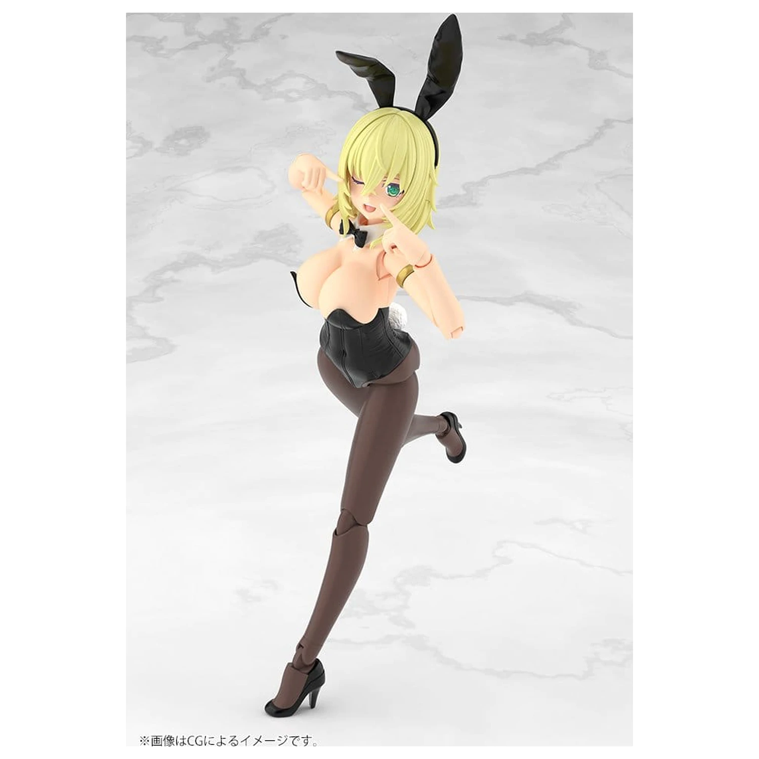 Frame Arms Girl plastični model Durga Bunny Style 18 cm fotografija izdelka