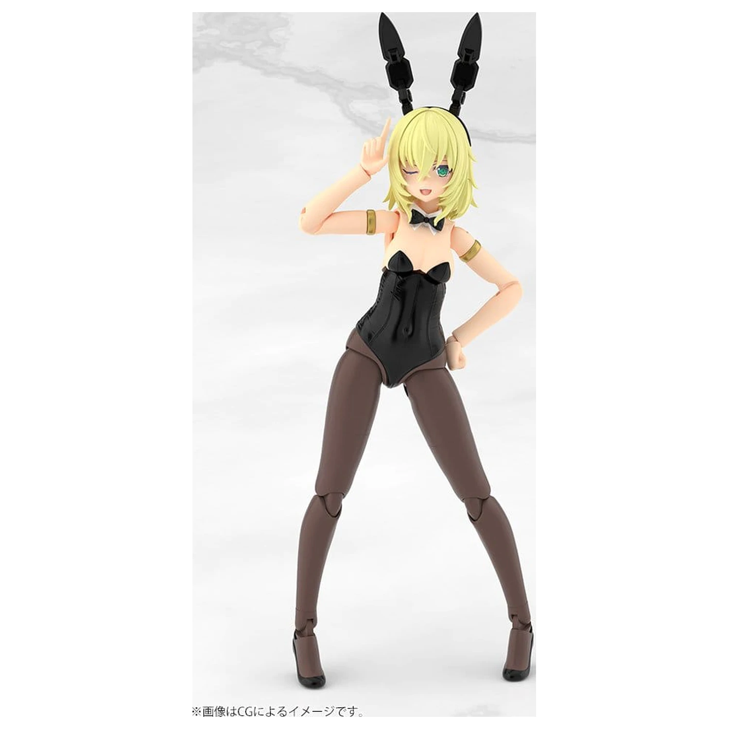 Frame Arms Girl plastični model Durga Bunny Style 18 cm fotografija izdelka