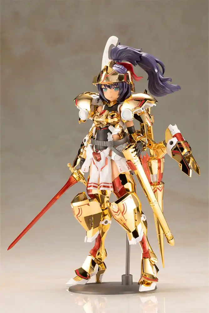 Frame Arms Girl komplet plastičnih modelov Durga Gold Ritter 17 cm fotografija izdelka