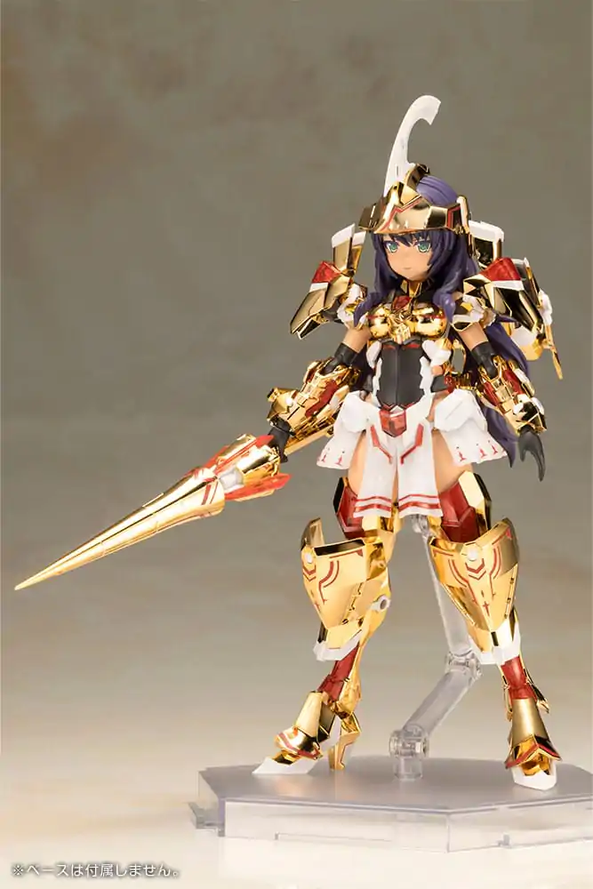 Frame Arms Girl komplet plastičnih modelov Durga Gold Ritter 17 cm fotografija izdelka