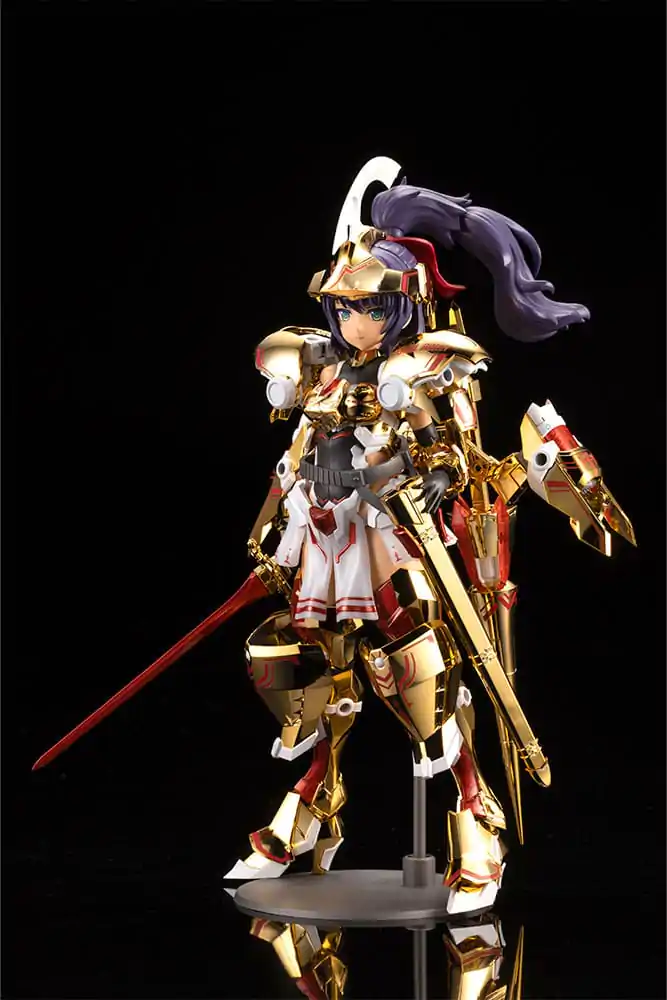 Frame Arms Girl komplet plastičnih modelov Durga Gold Ritter 17 cm fotografija izdelka