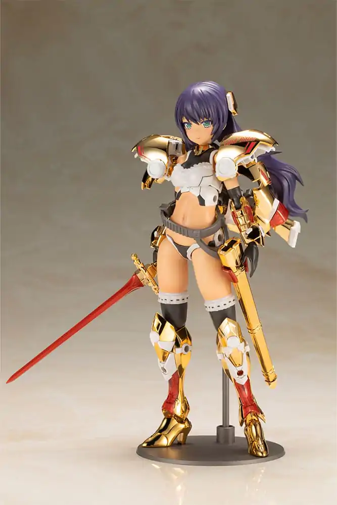 Frame Arms Girl komplet plastičnih modelov Durga Gold Ritter 17 cm fotografija izdelka