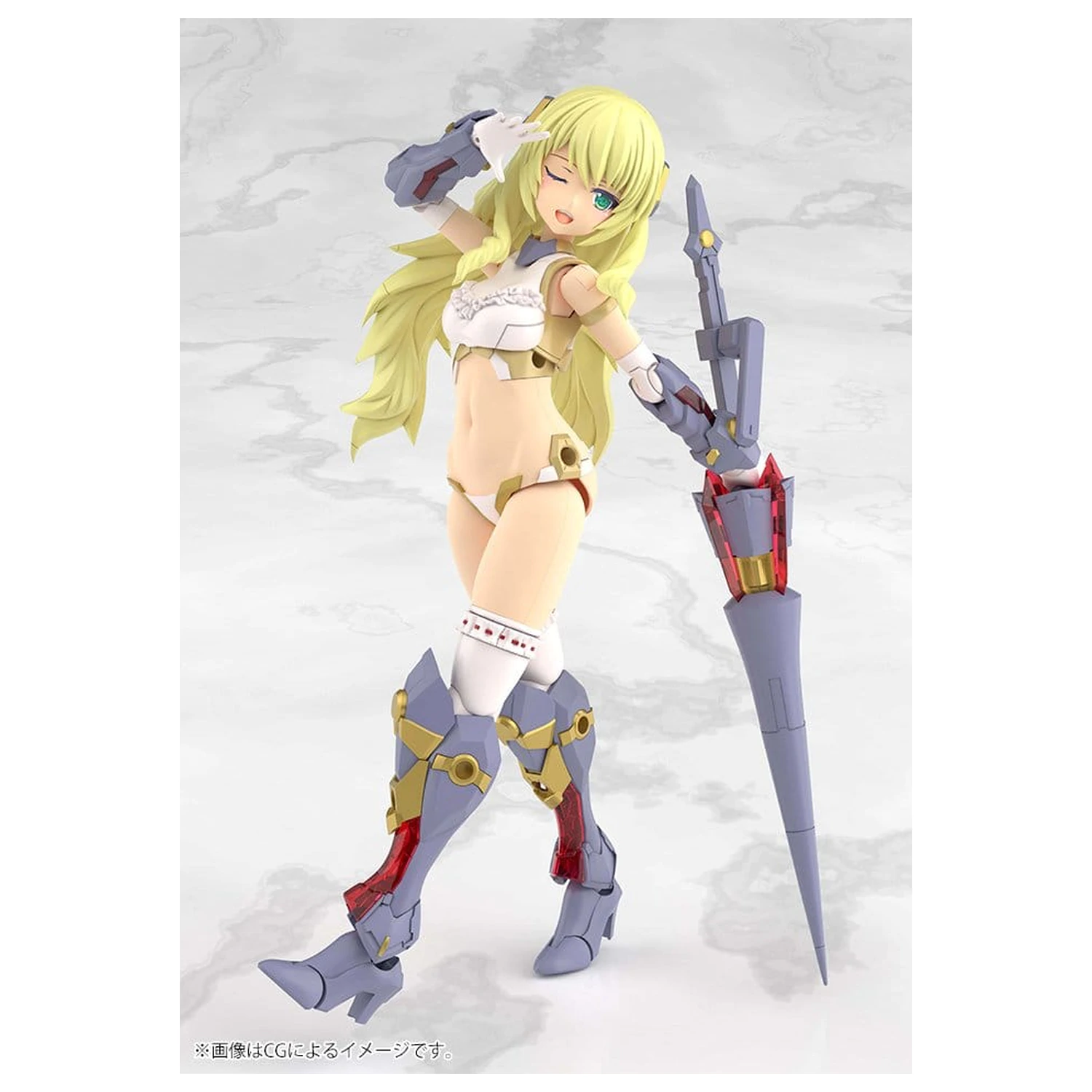 Frame Arms Girl Grande Scale komplet plastičnih modelov 1/6 Durga I 25 cm fotografija izdelka