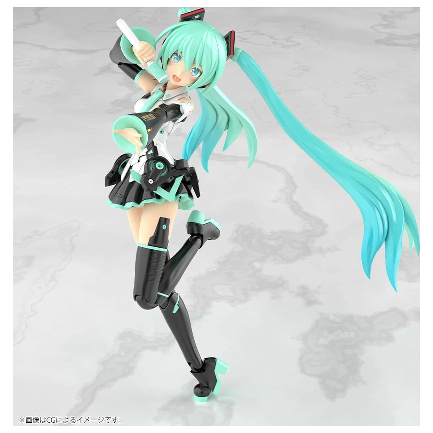 Frame Arms Girl Plastic Model Kit Grande Scale Frame Music Girl Hatsune Miku 25 cm fotografija izdelka