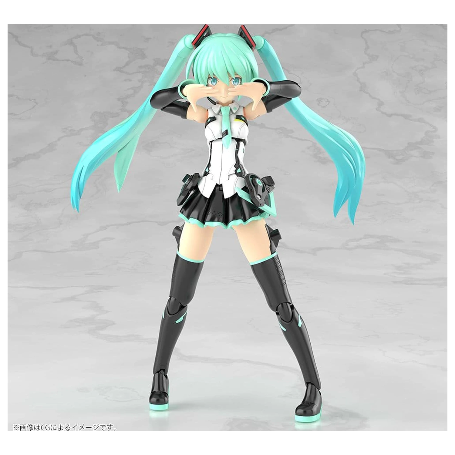 Frame Arms Girl Plastic Model Kit Grande Scale Frame Music Girl Hatsune Miku 25 cm fotografija izdelka