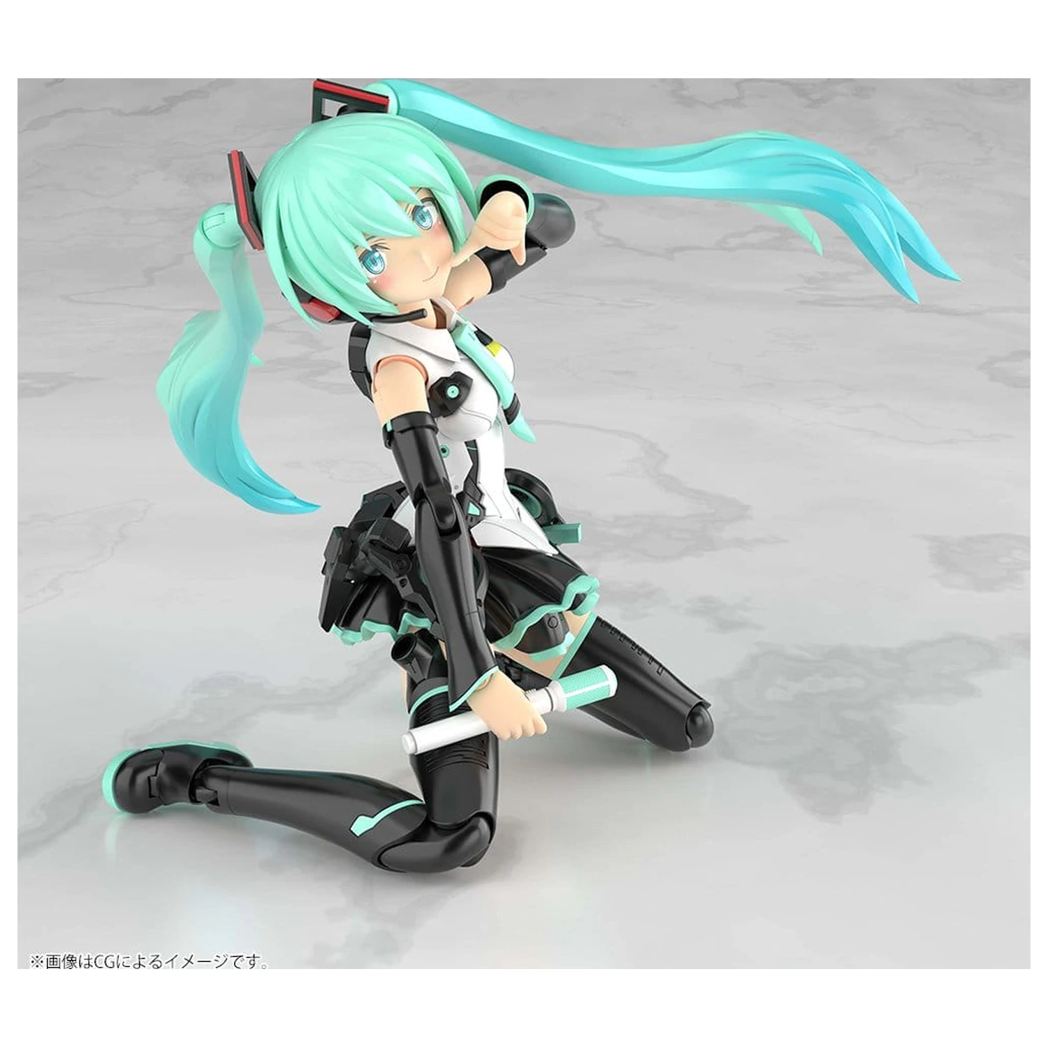 Frame Arms Girl Plastic Model Kit Grande Scale Frame Music Girl Hatsune Miku 25 cm fotografija izdelka