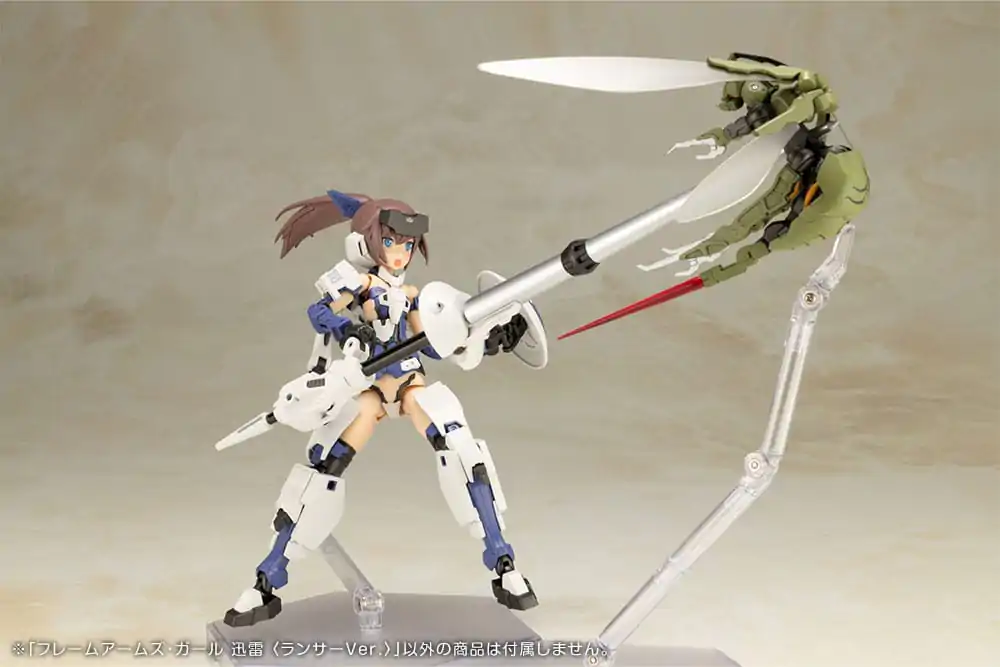 Frame Arms Girl plastični model komplet Jinrai Lancer Ver. 16 cm fotografija izdelka