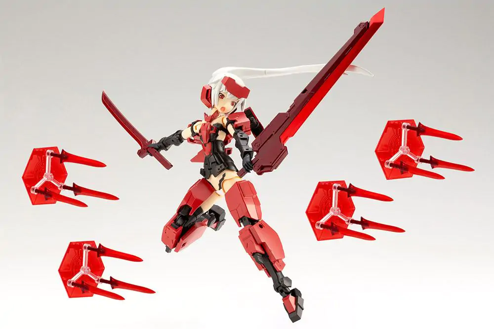 Frame Arms Girl Plastični model komplet & Set orožij Jinrai 15 cm fotografija izdelka