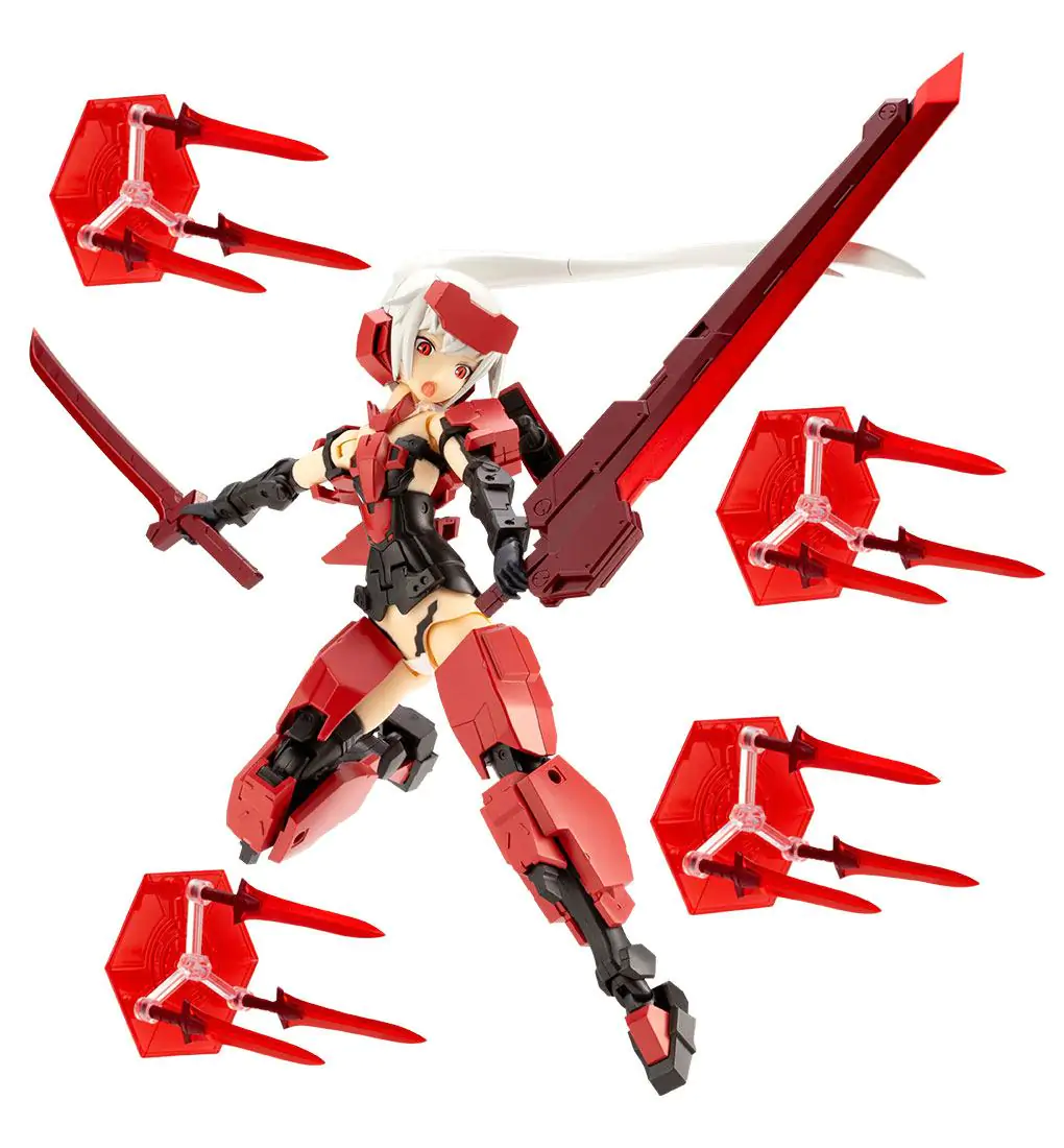 Frame Arms Girl Plastični model komplet & Set orožij Jinrai 15 cm fotografija izdelka