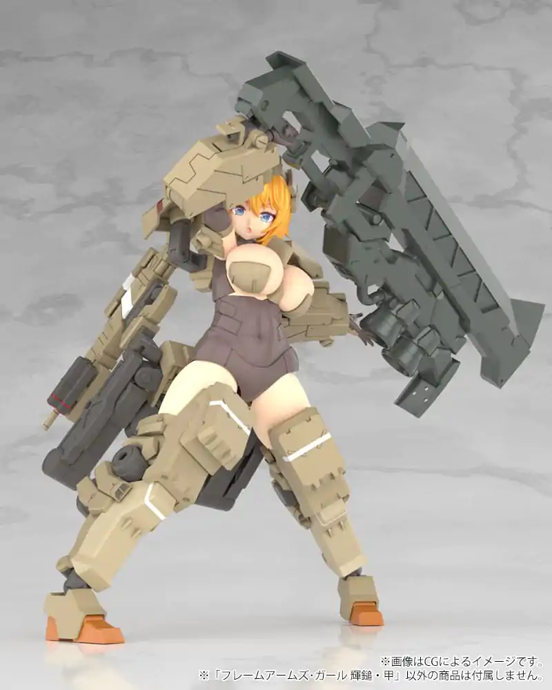 Frame Arms Girl PVC Plastični Model Komplet Kagutsuchi-Kou 20 cm fotografija izdelka