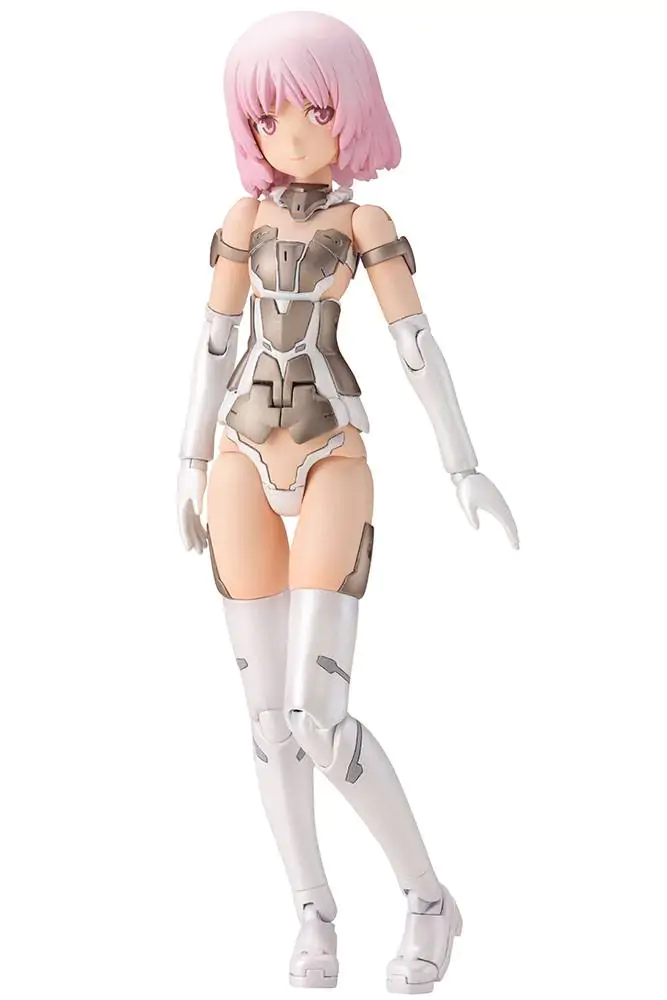 Frame Arms Girl Plastični Model Komplet Materia White Ver. 15 cm fotografija izdelka