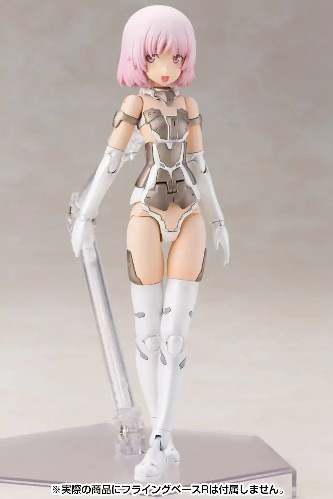 Frame Arms Girl Plastični Model Komplet Materia White Ver. 15 cm fotografija izdelka