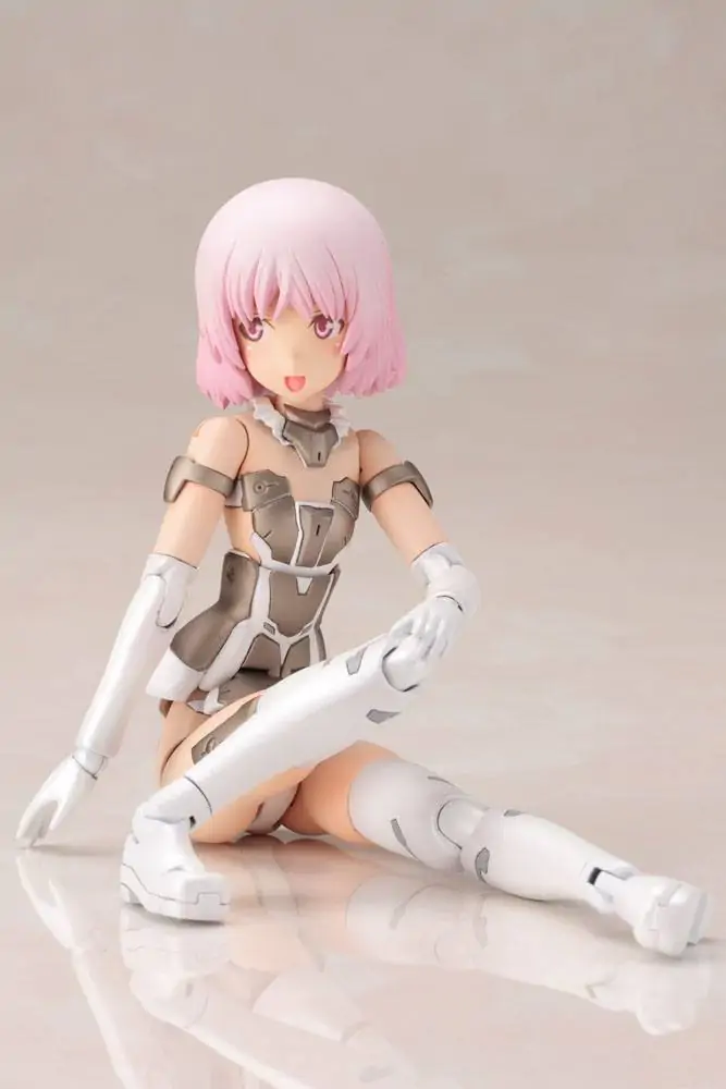 Frame Arms Girl Plastični Model Komplet Materia White Ver. 15 cm fotografija izdelka