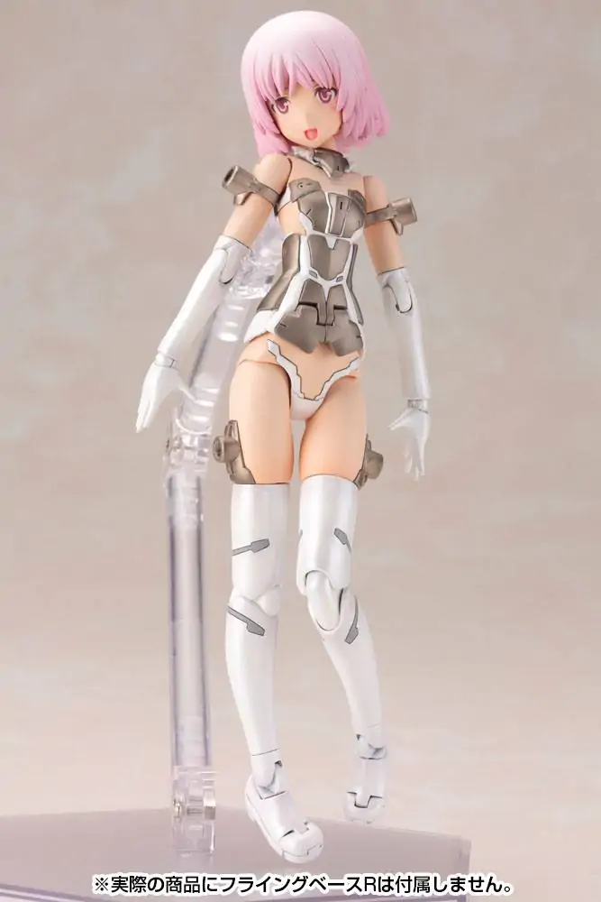 Frame Arms Girl Plastični Model Komplet Materia White Ver. 15 cm fotografija izdelka