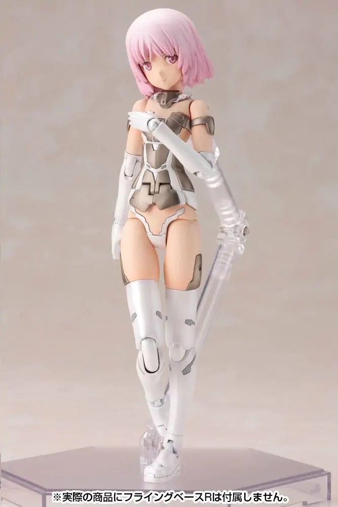 Frame Arms Girl Plastični Model Komplet Materia White Ver. 15 cm fotografija izdelka