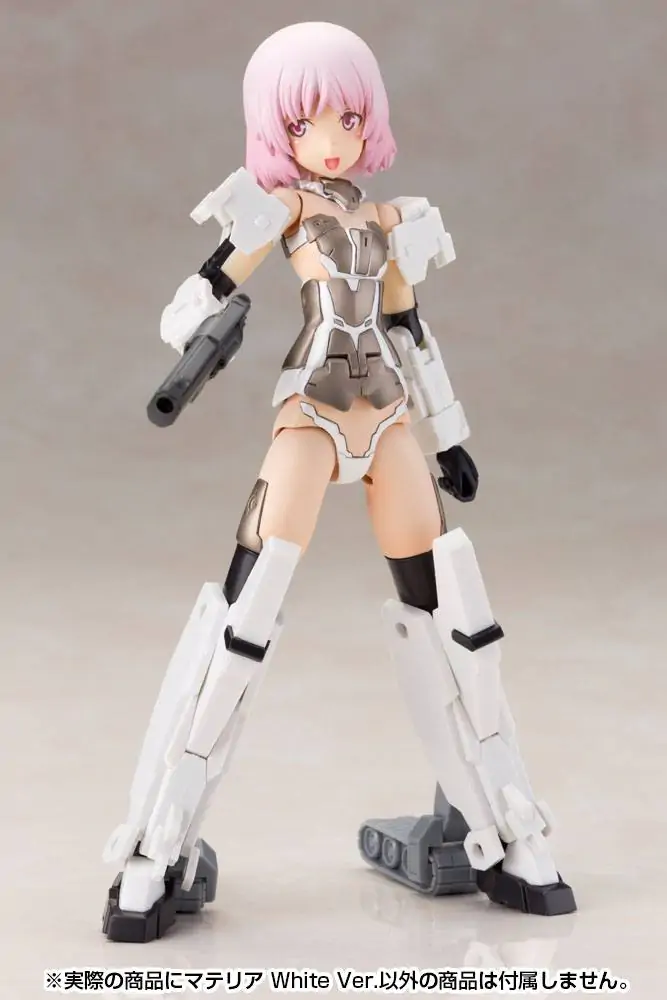 Frame Arms Girl Plastični Model Komplet Materia White Ver. 15 cm fotografija izdelka