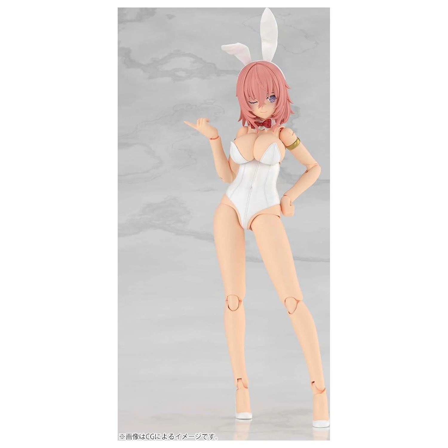 Frame Arms Girl plastični model Durga I Bunny Style White 18 cm fotografija izdelka