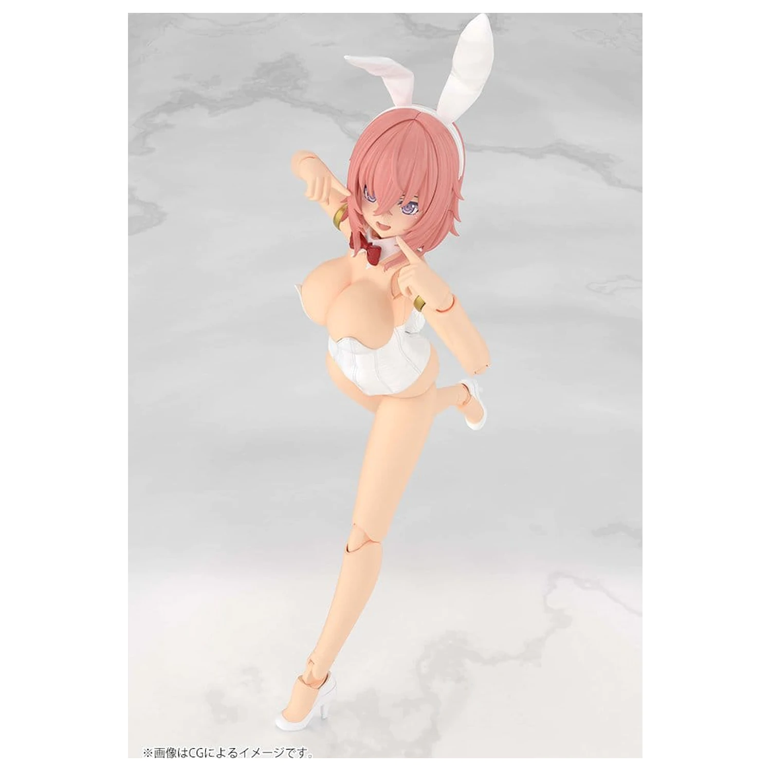 Frame Arms Girl plastični model Durga I Bunny Style White 18 cm fotografija izdelka