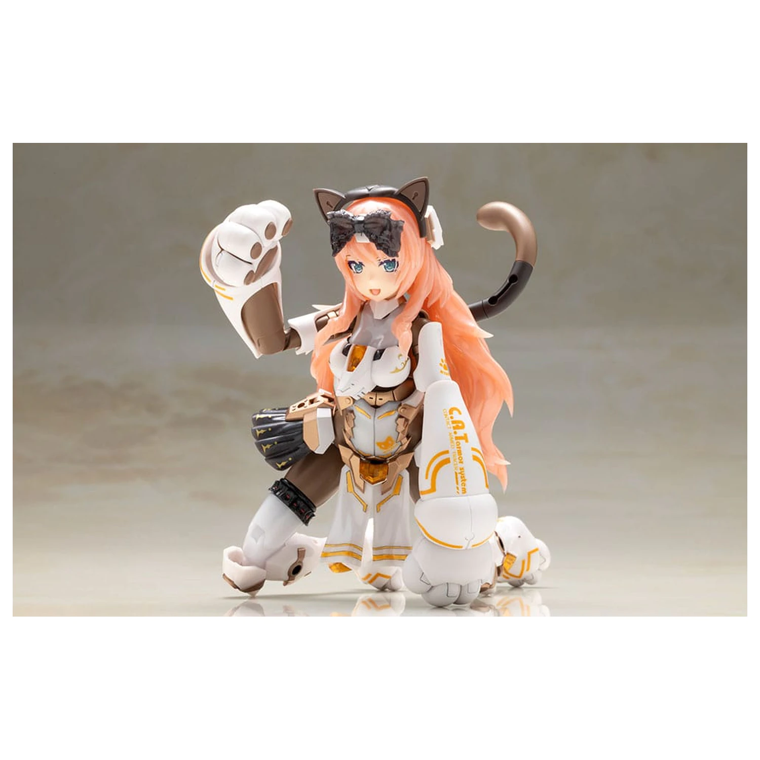 Frame Arms Girl Plastic Model komplet Durga I Cat Armor Ver. Calico 16 cm fotografija izdelka
