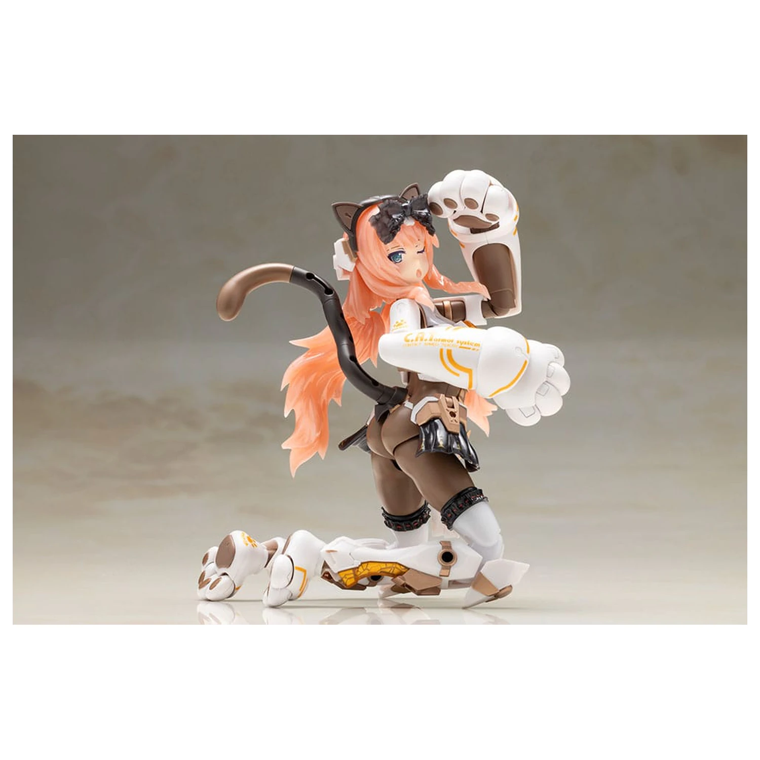 Frame Arms Girl Plastic Model komplet Durga I Cat Armor Ver. Calico 16 cm fotografija izdelka
