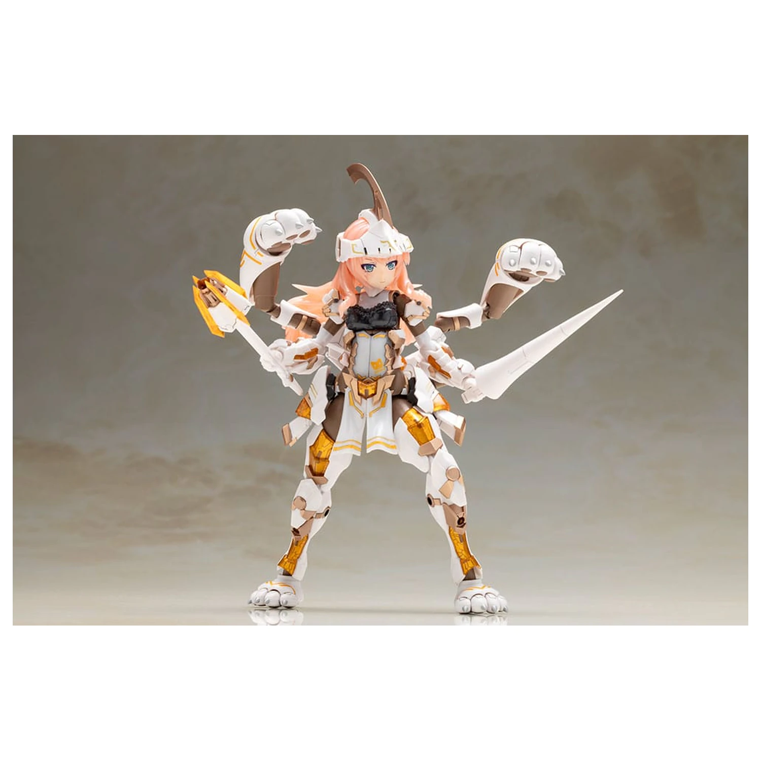 Frame Arms Girl Plastic Model komplet Durga I Cat Armor Ver. Calico 16 cm fotografija izdelka