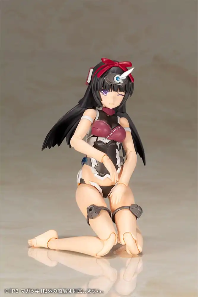 Frame Arms Girl Plastični Model Komplet P3 Magatsuki Ninja Ver. 15 cm fotografija izdelka