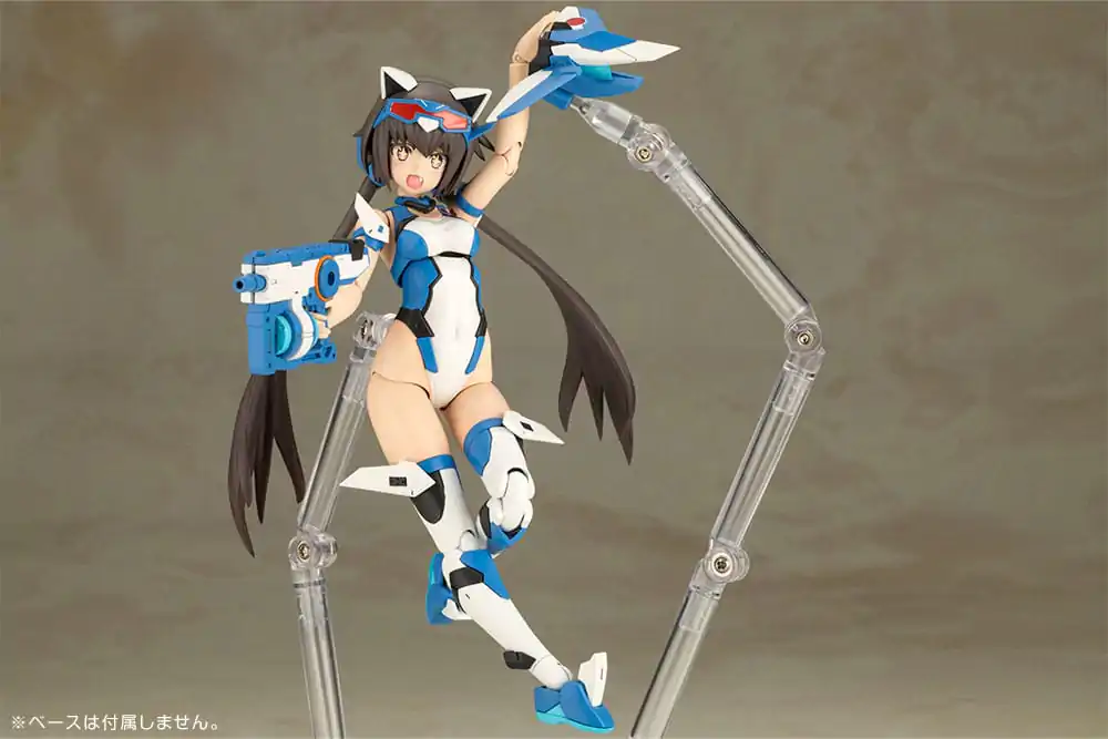 Frame Arms Girl Plastični modelni komplet Stylet Swimsuit Blue Impulse Color Ver. 16 cm fotografija izdelka