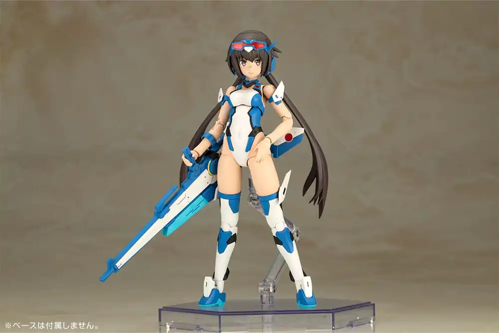 Frame Arms Girl Plastični modelni komplet Stylet Swimsuit Blue Impulse Color Ver. 16 cm fotografija izdelka