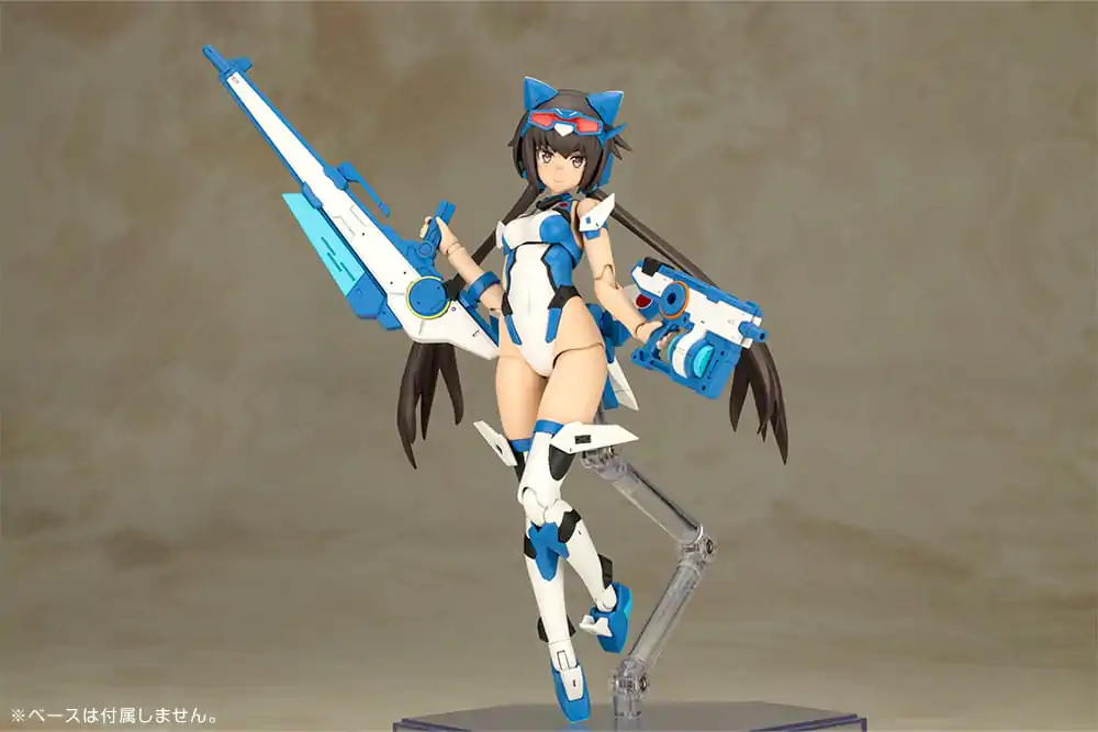 Frame Arms Girl Plastični modelni komplet Stylet Swimsuit Blue Impulse Color Ver. 16 cm fotografija izdelka
