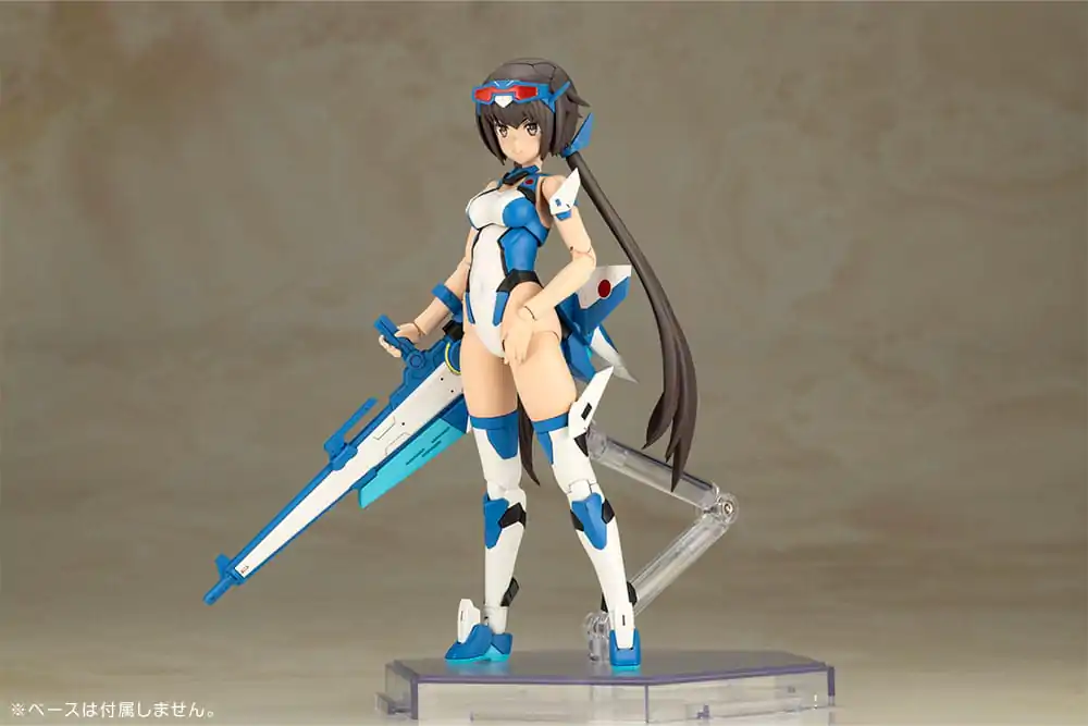 Frame Arms Girl Plastični modelni komplet Stylet Swimsuit Blue Impulse Color Ver. 16 cm fotografija izdelka
