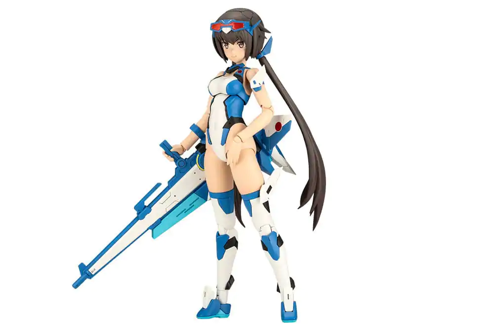 Frame Arms Girl Plastični modelni komplet Stylet Swimsuit Blue Impulse Color Ver. 16 cm fotografija izdelka