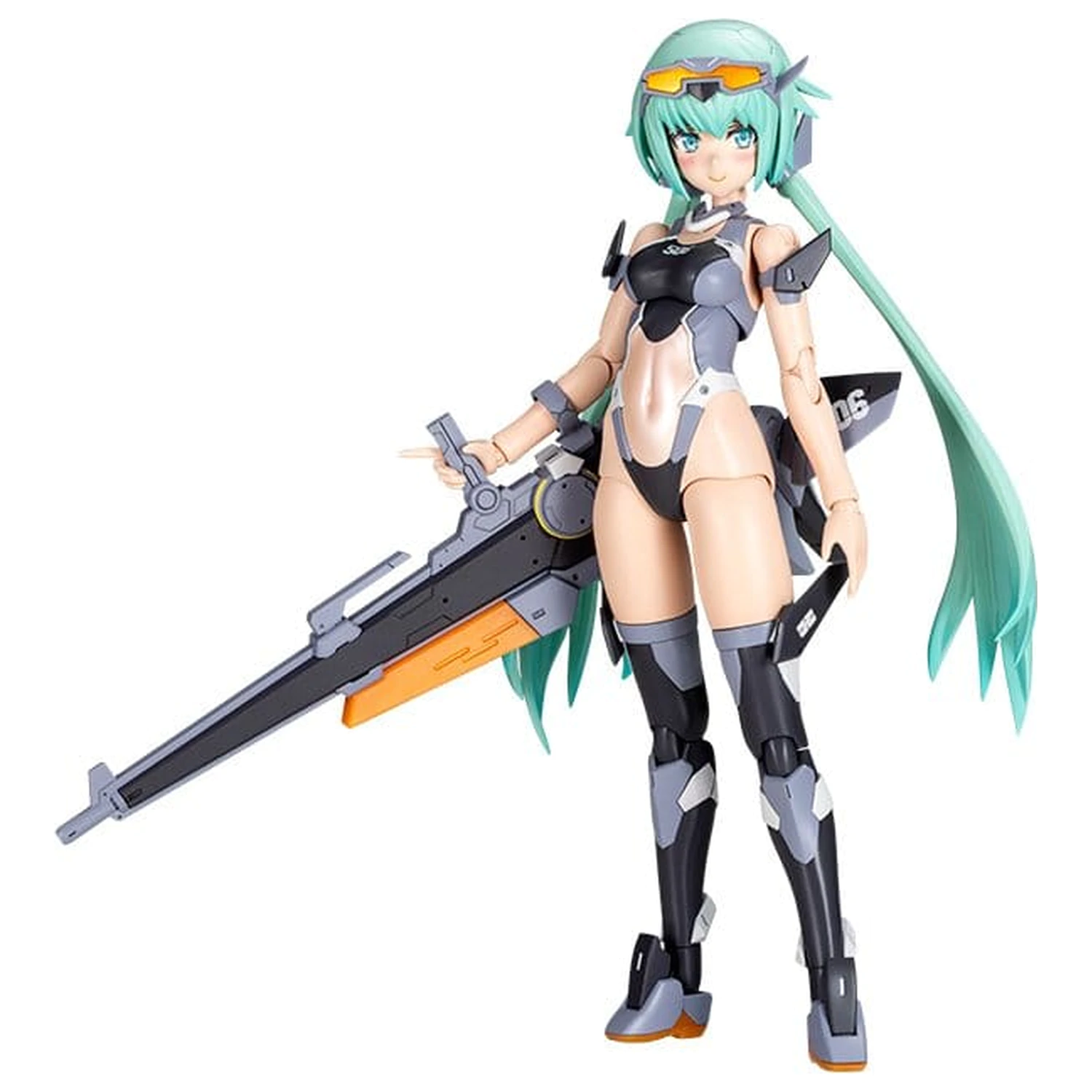 Frame Arms Girl plastični modelni komplet Stylet Swimsuit Low Visibility Ver. 16 cm fotografija izdelka