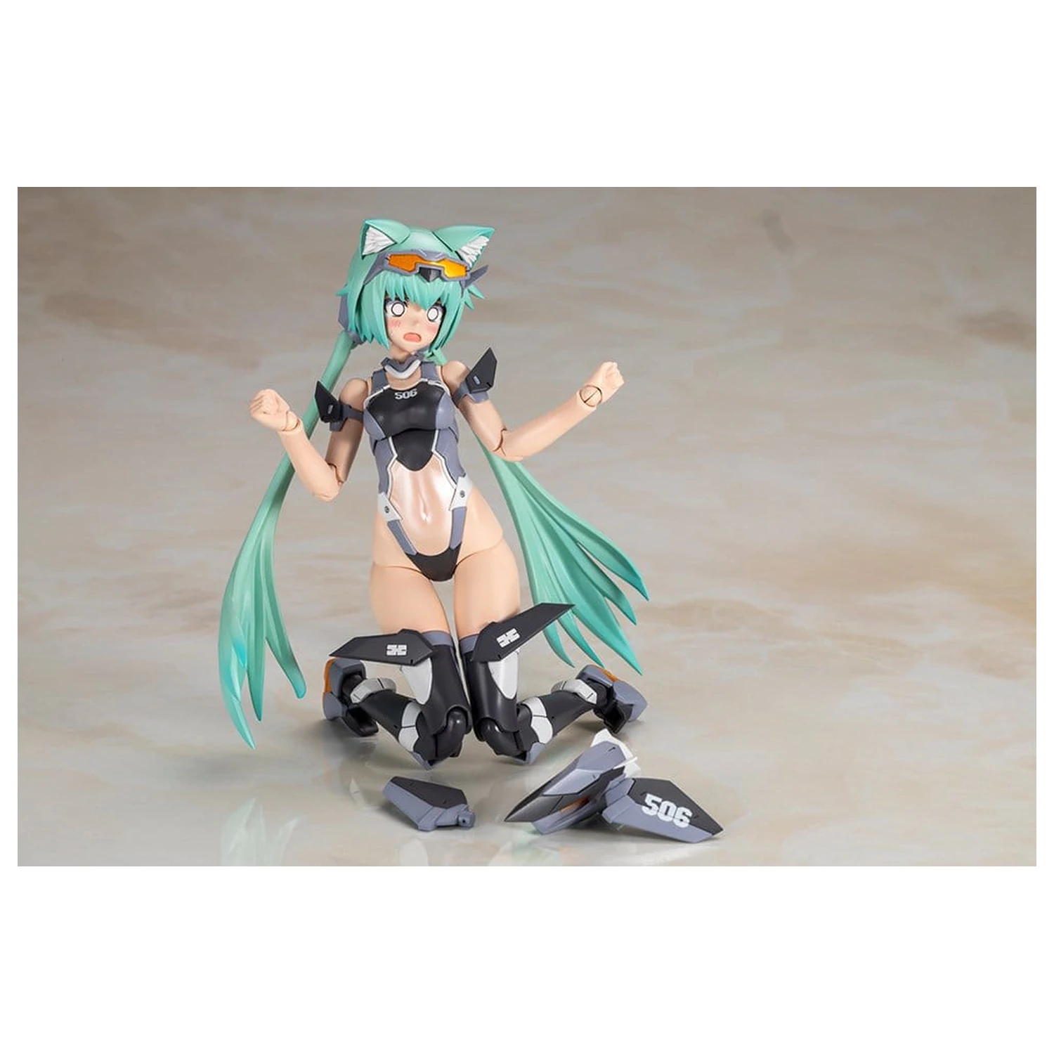 Frame Arms Girl plastični modelni komplet Stylet Swimsuit Low Visibility Ver. 16 cm fotografija izdelka