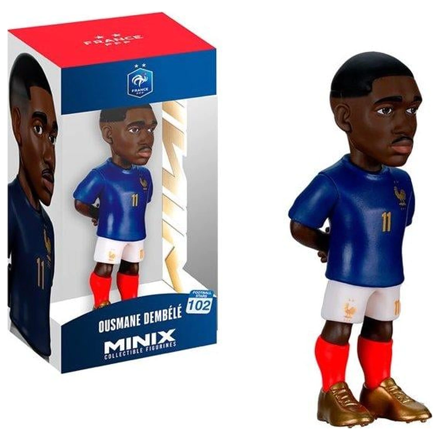 FRANCE Dembélé Figura Minix Svetovno prvenstvo 12cm fotografija izdelka