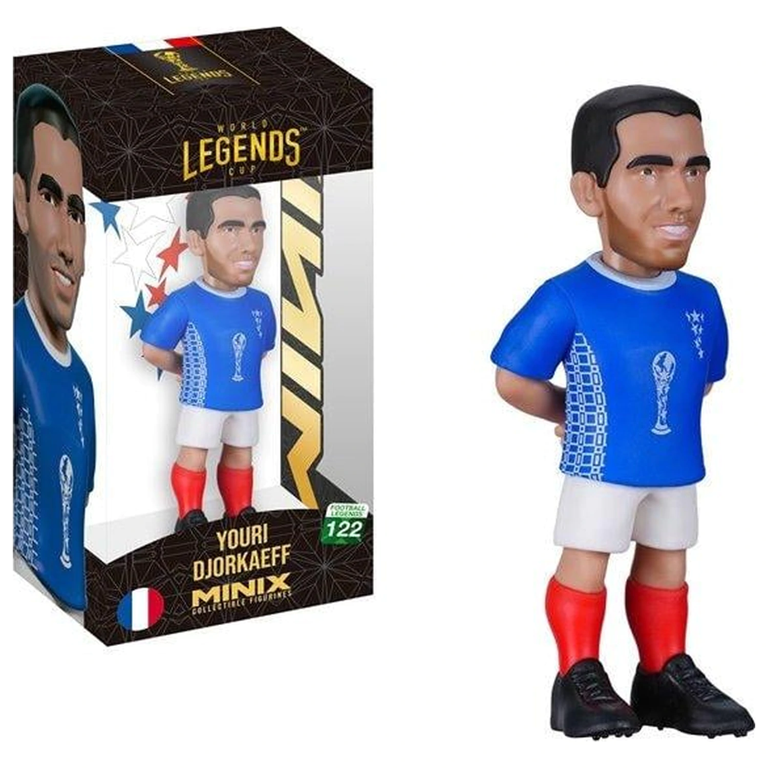 FRANCE Djorkaeff Figure Minix World Legends Cup 12 cm fotografija izdelka