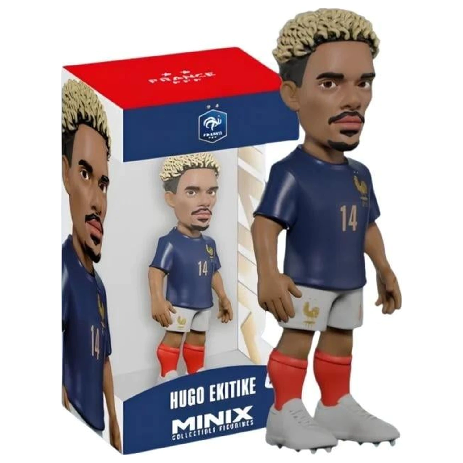 FRANCE Ekitiké Figura Minix World Cup 12 cm fotografija izdelka