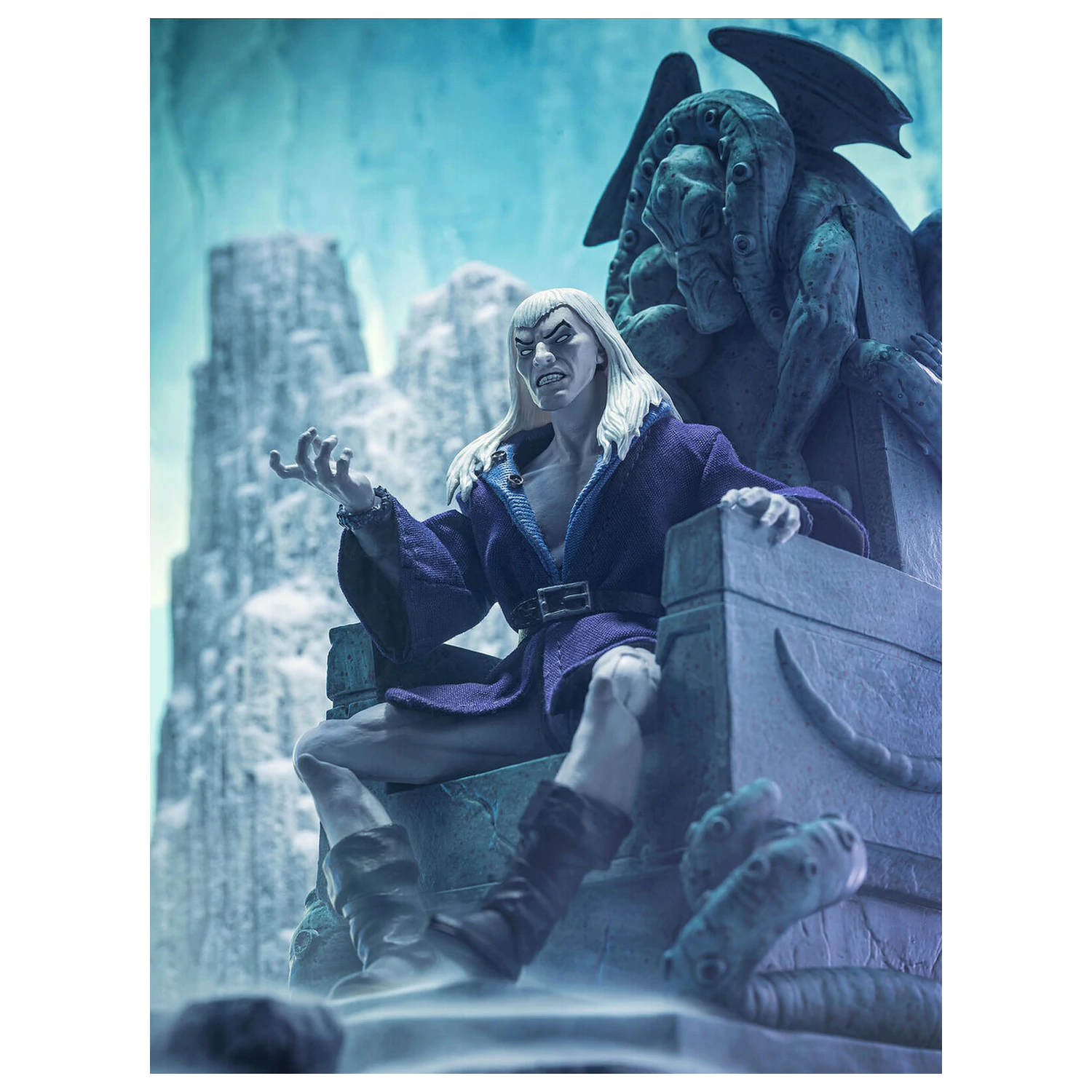 Frazetta Icon Nekorn Elite Fire & Ice figura 18cm fotografija izdelka