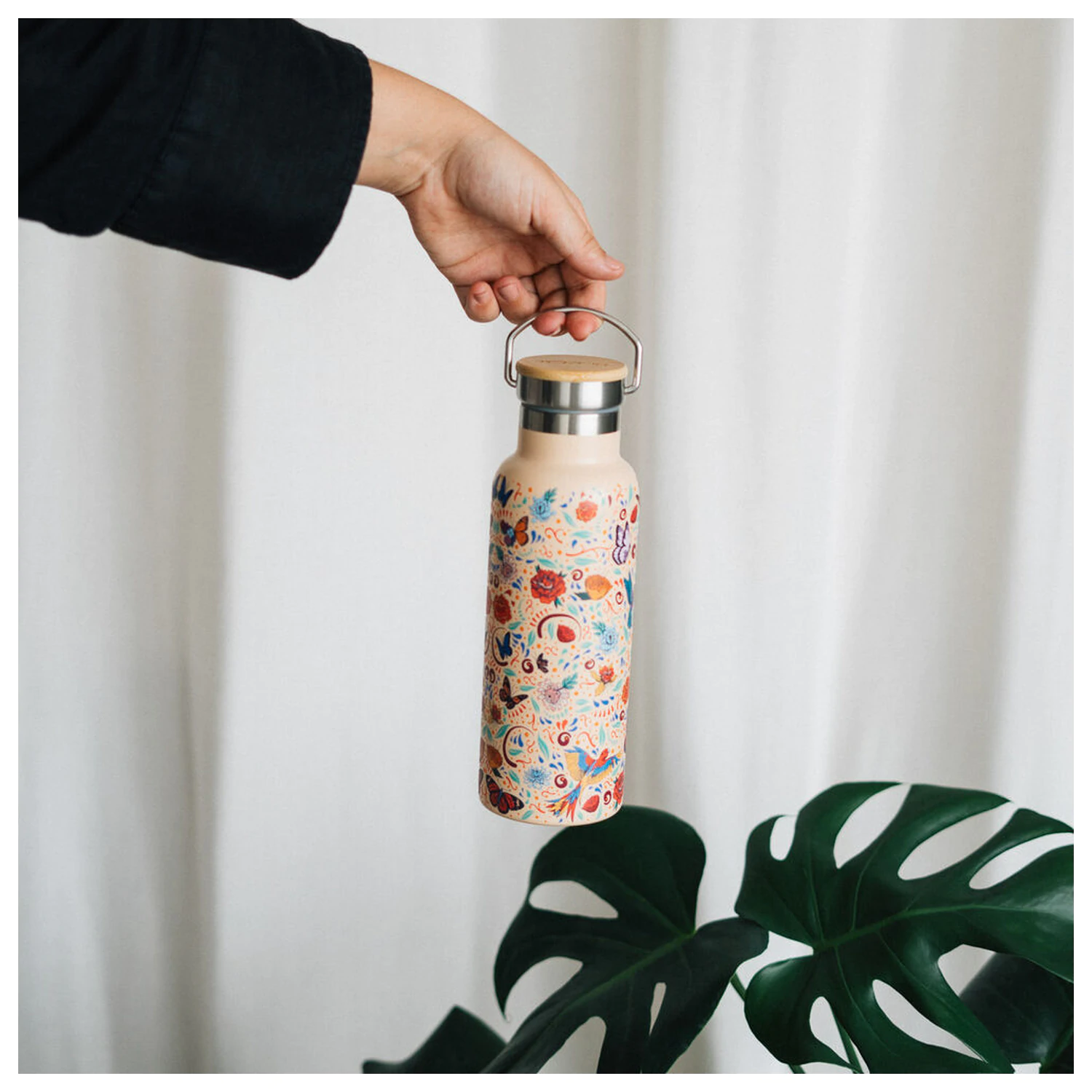 Frida Kahlo Long Live Life plastenka iz nerjavečega jekla 500ml fotografija izdelka
