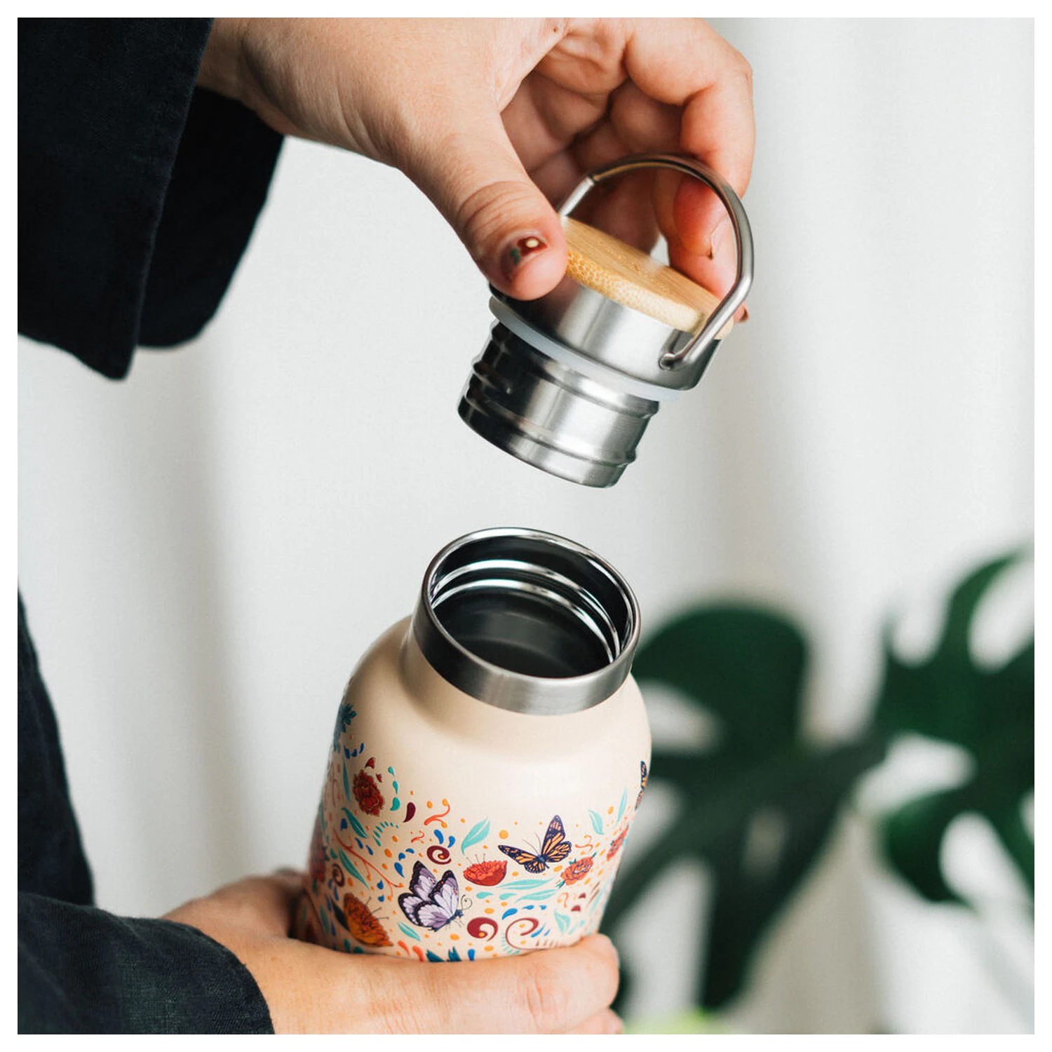 Frida Kahlo Long Live Life plastenka iz nerjavečega jekla 500ml fotografija izdelka